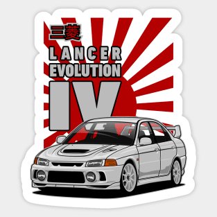 Lancer Evolution IV Sticker